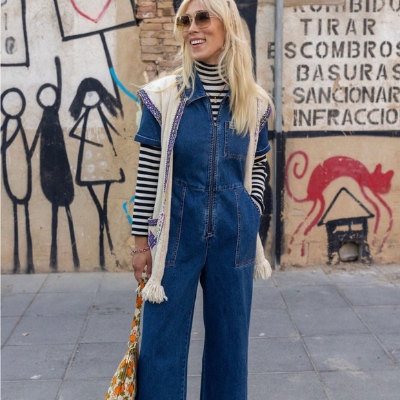 lucy & yak ragan jumpsuit - Picture 1 of 7